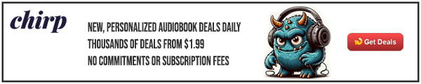 Save on audiobooks at Chirp